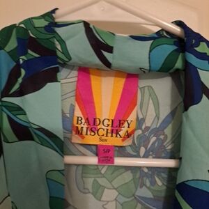 Badgley Muschka Jumper Floral Multicolor Size S EUC